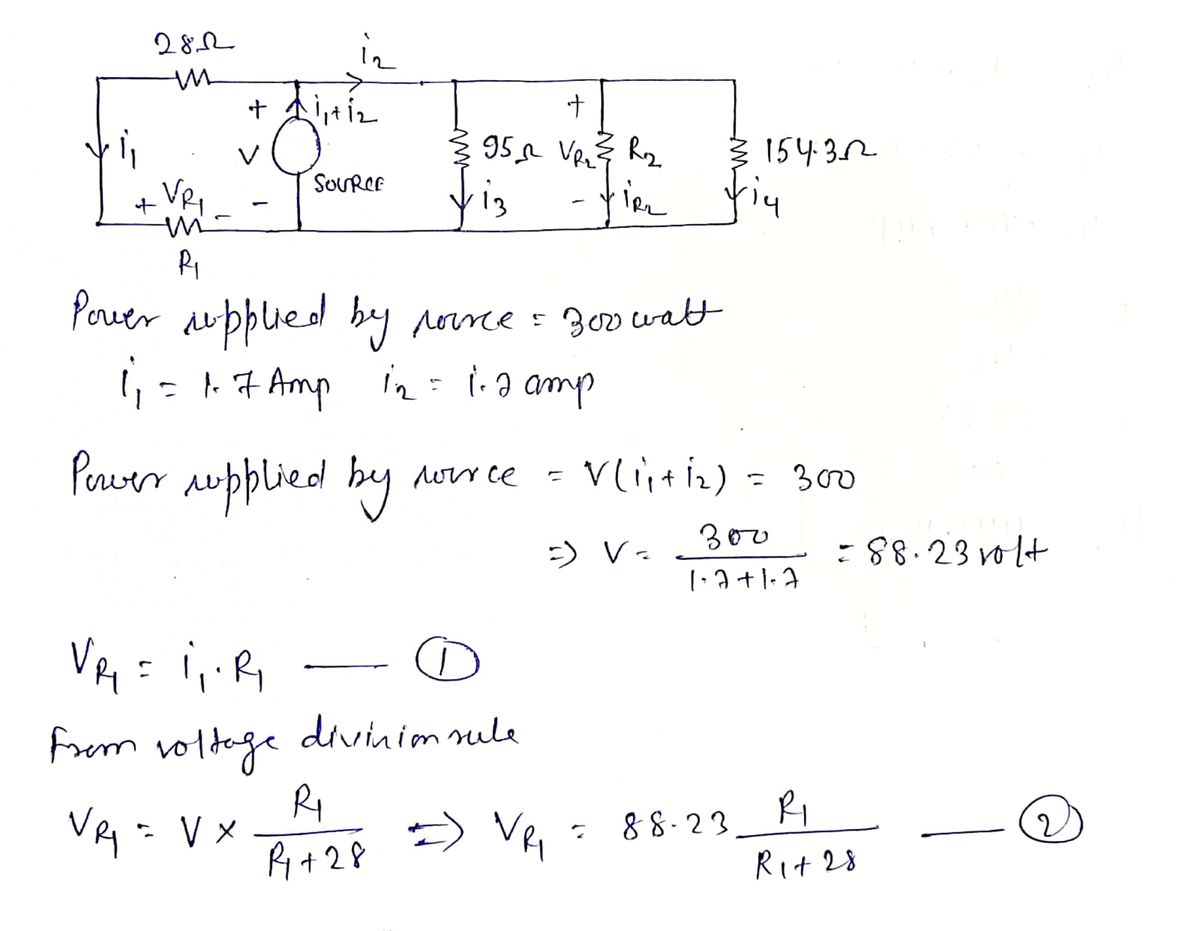 Electrical Engineering homework question answer, step 1, image 1